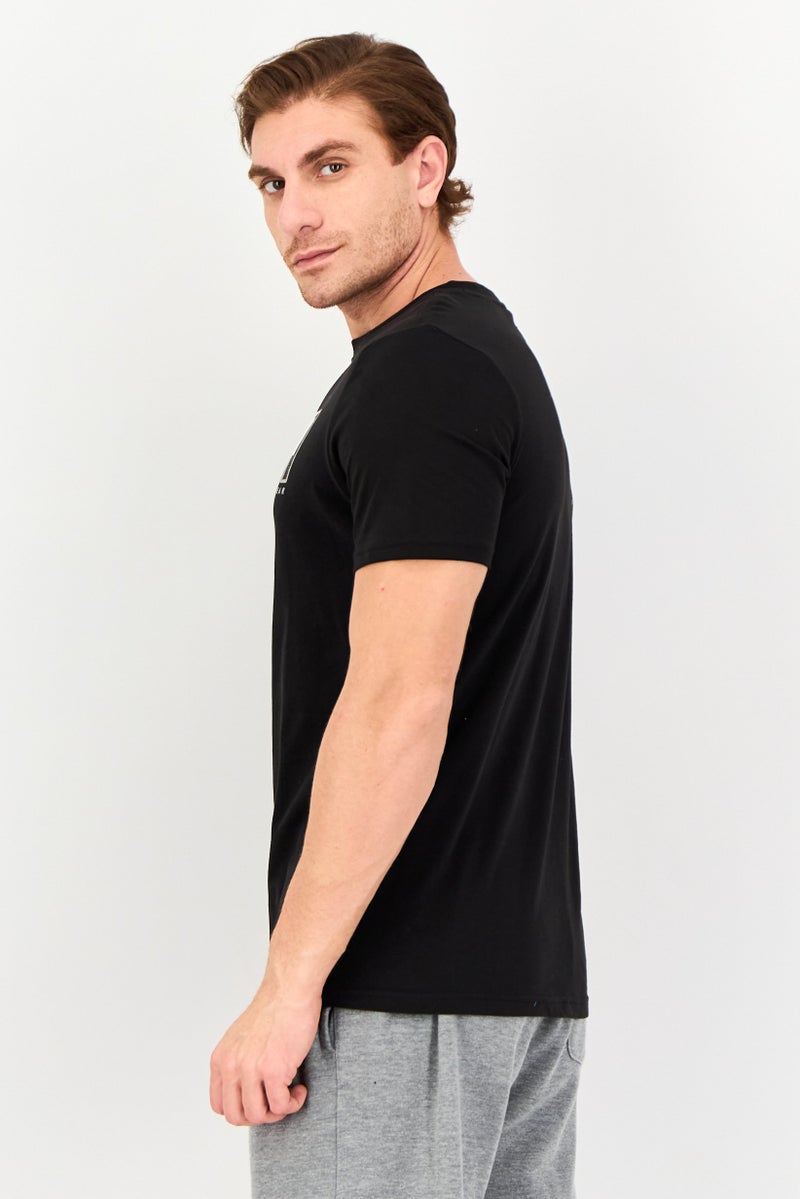PUMA Men Regular Fit Short Sleeves Outdoor T-Shirt, Black - Image 2